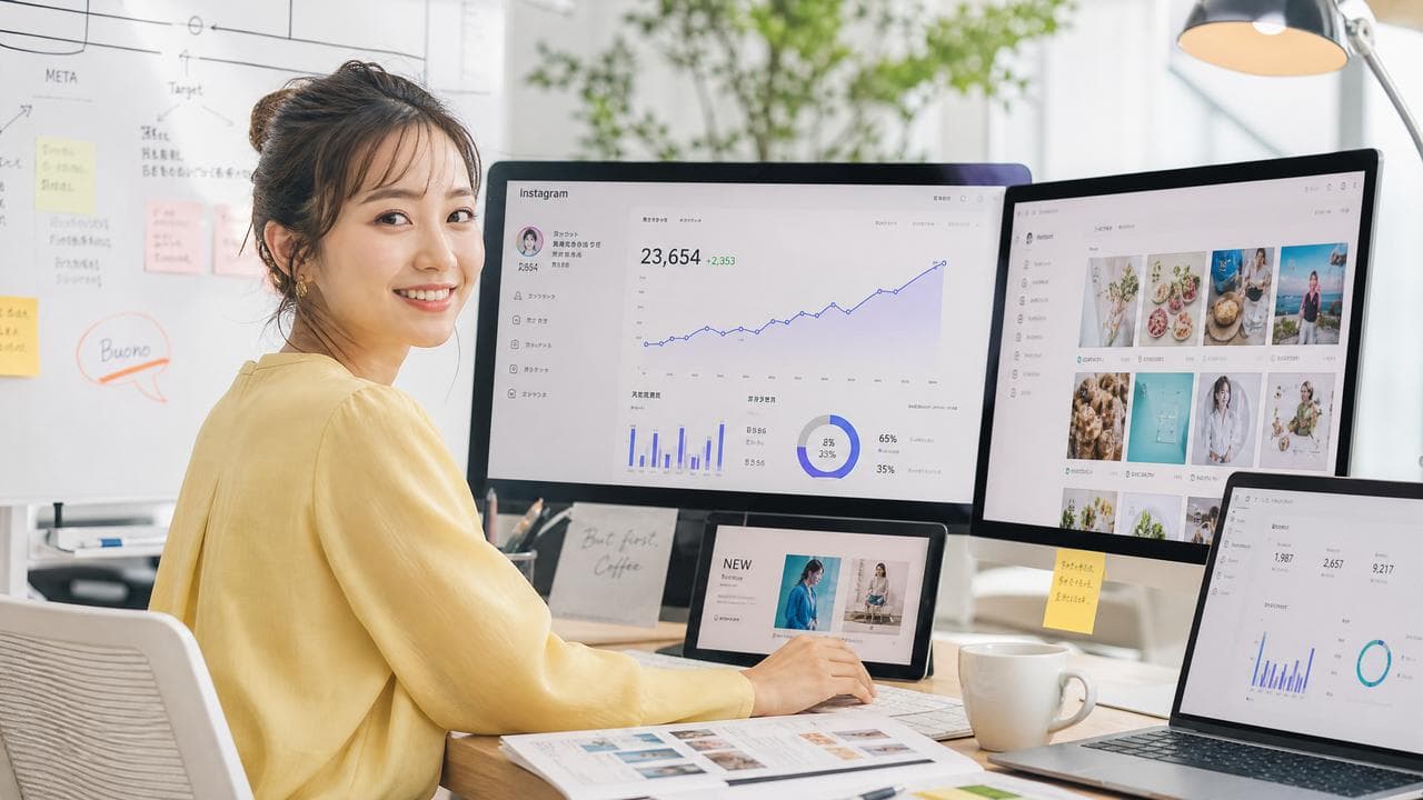 マーケティング担当者がAIでSNS投稿を月100本量産、フォロワーが3ヶ月で1万人増加